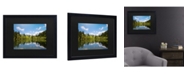 Trademark Global Philippe Sainte-Laudy Lake Maix Matted Framed Art - 15" x 20"